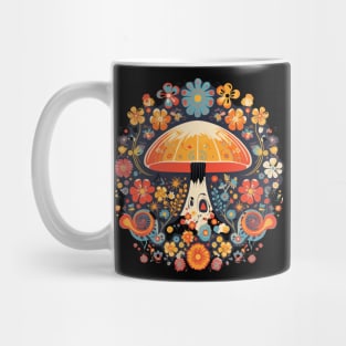 Retro Mushroom Mug